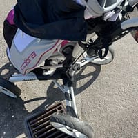 Golfsæt2 Golfsæt dame næsten ny Cobra med Clicgear vogn