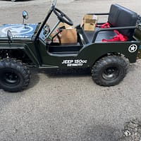 IMG_3031 Mini Jeep Helt ny med faldskade