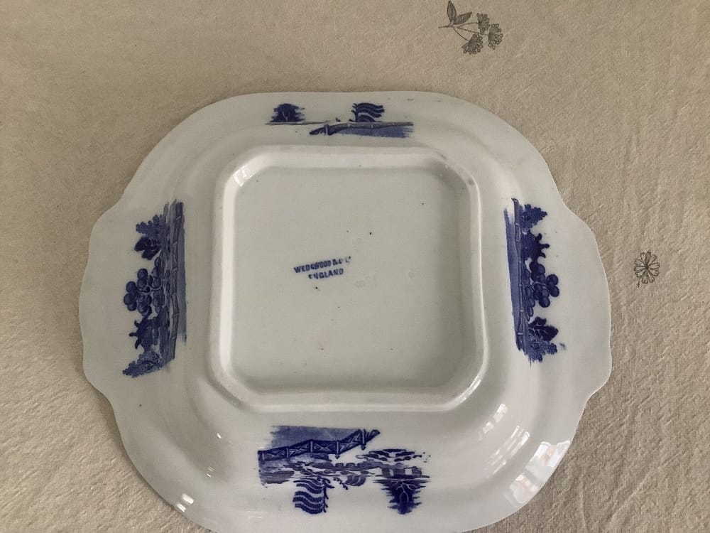 IMG_0617 Engelsk fajance stel fra Wedgwood & Co i Blue Willow