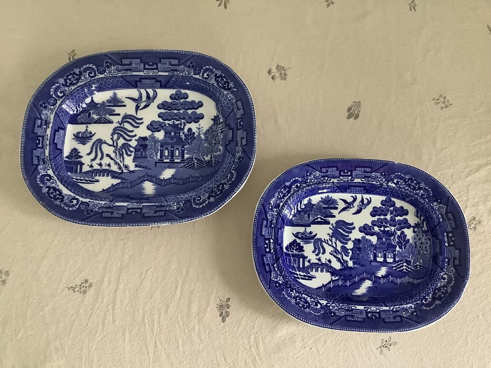 IMG_0621 Engelsk fajance stel fra Wedgwood & Co i Blue Willow