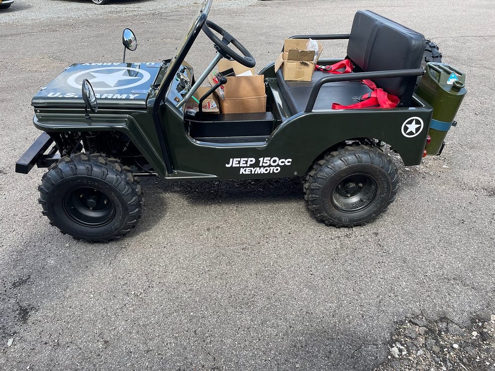 IMG_3031 Mini Jeep Helt ny med faldskade