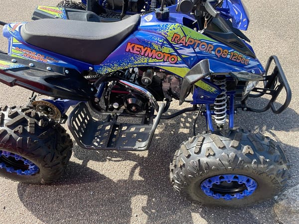5 ATV 125 cc 4 takt med skivebremser Helt ny