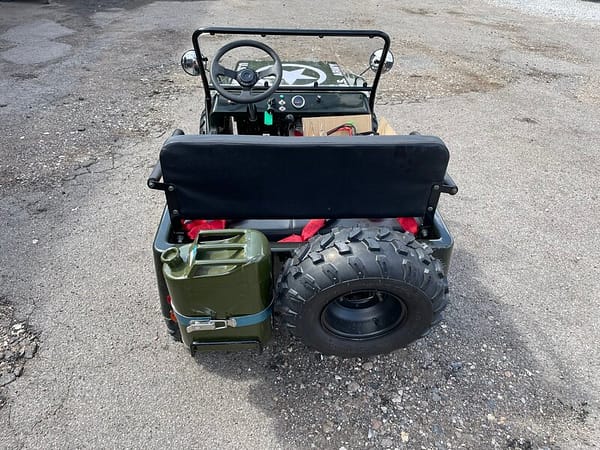 IMG_3034 Mini Jeep Helt ny med faldskade