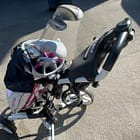 Golfsæt1 Golfsæt dame næsten ny Cobra med Clicgear vogn